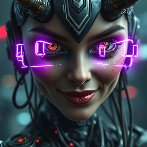 AI Video from prompt: The girl looks intently at the camera, smiling t