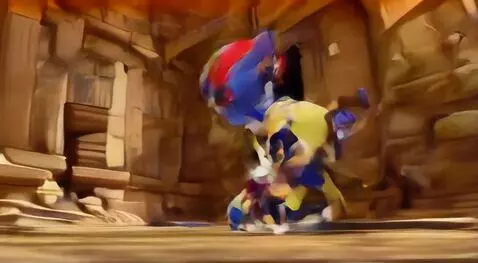 AI Video from prompt: Сгенерируй  видео где Соник,Тейлз и Наклз бегут 