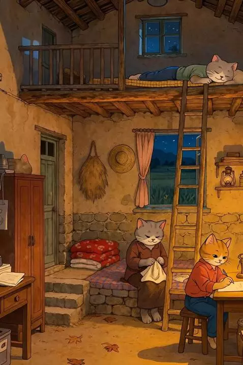 AI Video from prompt: Personajes en movimientos suaves,cinematografico