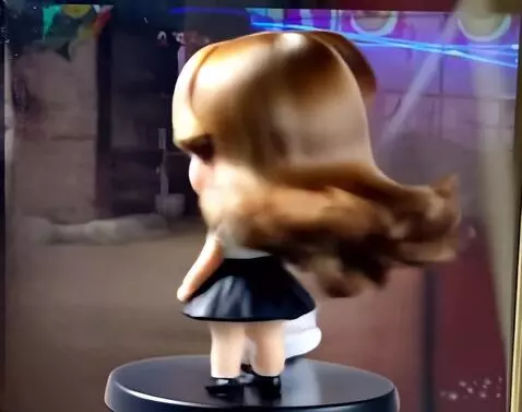 AI Video from prompt: anime-figure