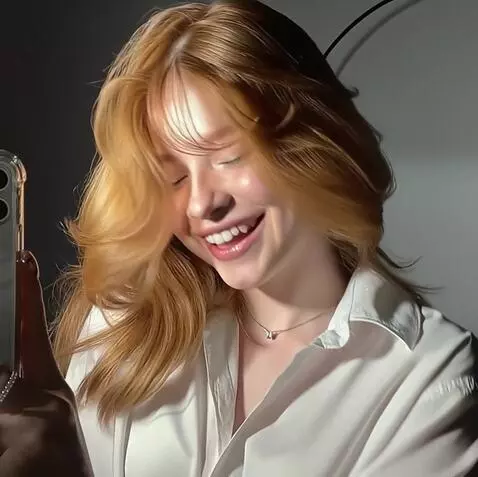 AI Video from prompt: She dances for a TikTok.