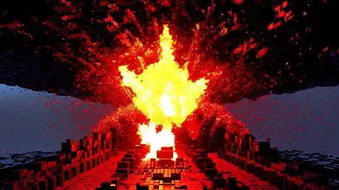 AI Video from prompt: Видео в пиксельном и реалистичном стиле. На виде