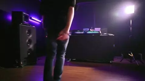 AI Video from prompt: a person dancing to techno