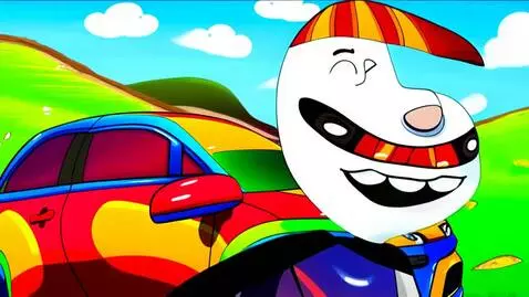 AI Video from prompt: carro falante