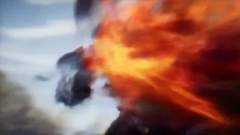 AI Video from prompt: anime cinematic style, powerful ninja warrior in