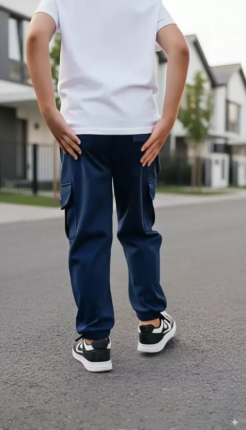 AI Video from prompt: Anak tersebut berputar ke kiri dan ke kanan memp