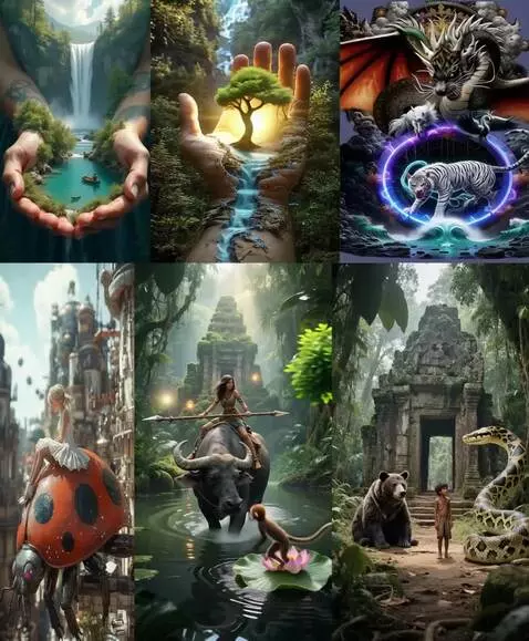 AI Video from prompt: make image into action