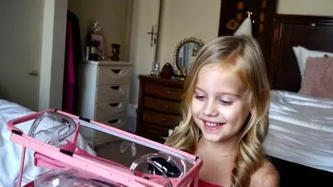 AI Video from prompt: BLONDE TEENAGE 18 GIRL TRANSPARENT TRY ON HAUL