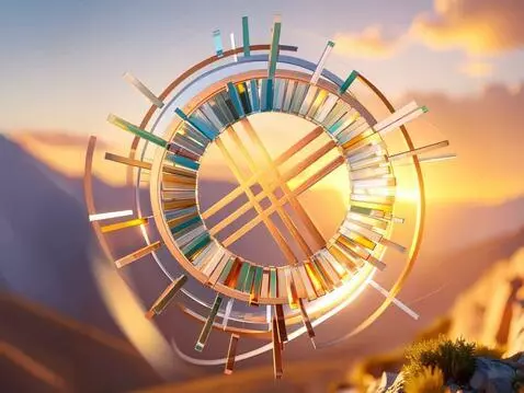 AI Video from prompt: Slowly rotating on the Z-axis, floating in the a