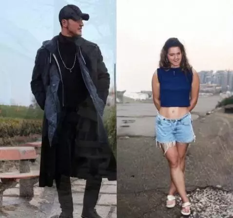 AI Video from prompt: Парень смотрит на девушку, затем этот парень под