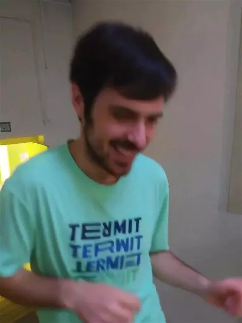 AI Video from prompt: man starts dancing