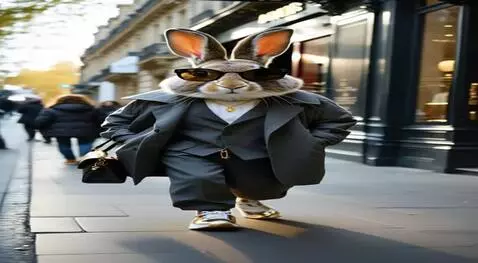 AI Video from prompt: A subtle, confident, and rhythmic sway of the ra