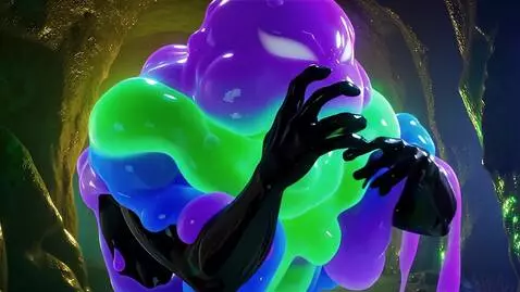 AI Video from prompt: (Marvel Studios) A  scene of Venom symbiote bein