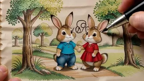 AI Video from prompt: Изображение папируса, на нем ручка-перо красиво,