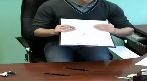 AI Video from prompt: a man takes out a sign with "sb35" throws it awa