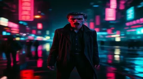 AI Video from prompt: He is screaming