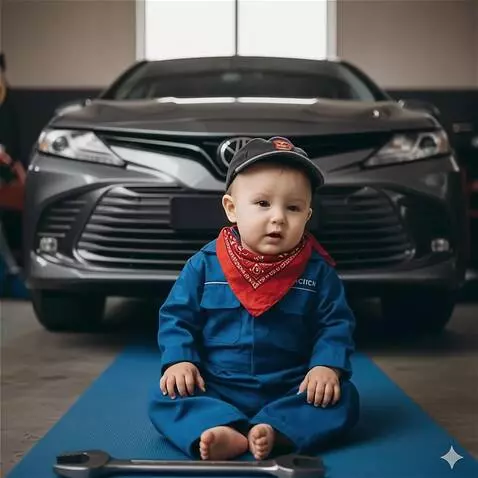 AI Video from prompt: У ребенка спрашивают на русском: "такой маленьки