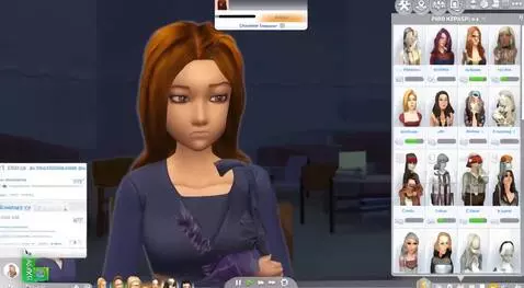 AI Video from prompt: Некрасивая страшная девушка сидит перед компьюте