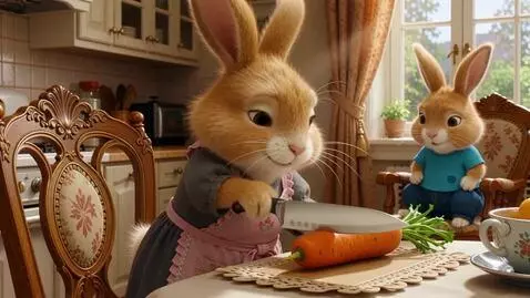 AI Video from prompt: крупным планом милый пушистый светло-коричневый 