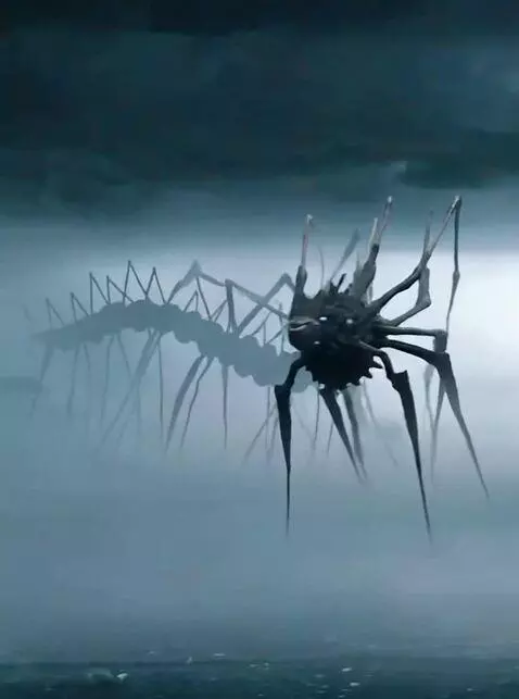 AI Video from prompt: Strange creature in the sky