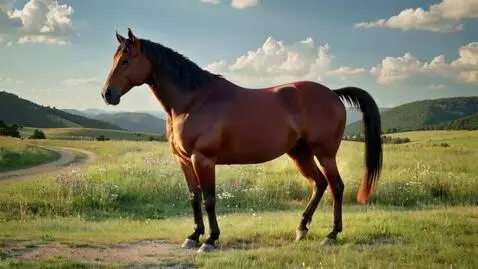 AI Video from prompt: Horse that turn into a car