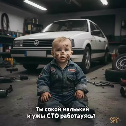 AI Video from prompt: У ребенка мужчина спрашивает на русском: "Ты так