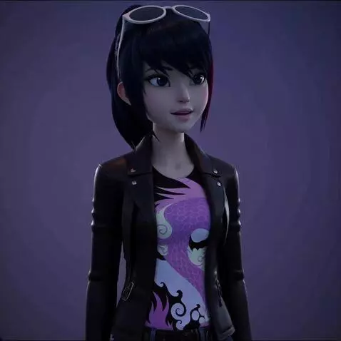 AI Video from prompt: Standing still, talking, blinks, good eyes, best