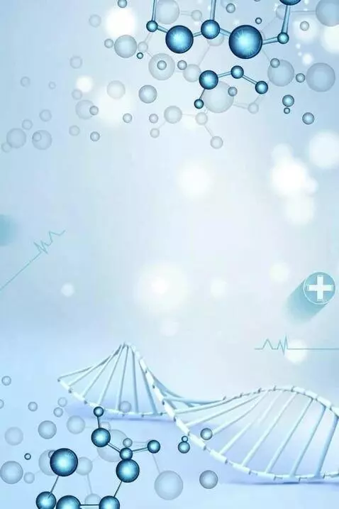 AI Video from prompt: The DNA helix structure rotates slowly at the ce