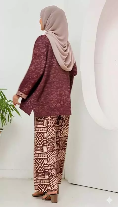 AI Video from prompt: Seorang model wanita sedang melakukan gerakan po