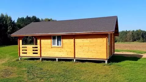 AI Video from prompt: Make a flight near the house