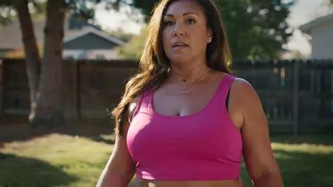 AI Video from prompt: Milf bouncing up and down huge breast