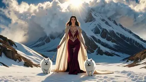 AI Video from prompt: generează o imagine cu o atmosferă fantastică și