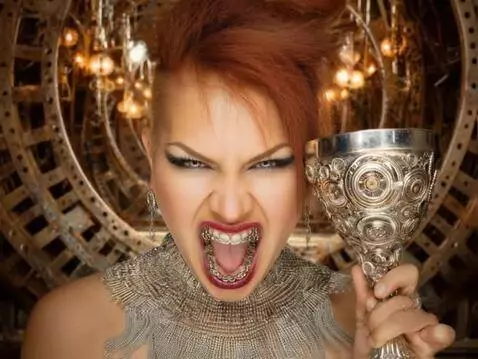 AI Video from prompt: A woman screams as the camera zooms out