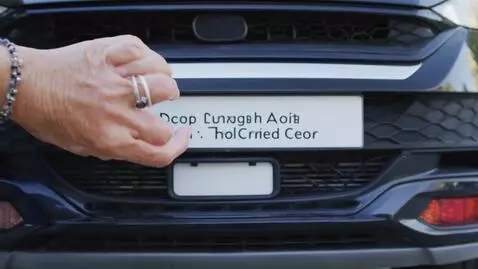 AI Video from prompt: Grandma, against the background of a car that is