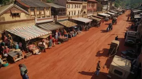 AI Video from prompt: “A stylish young African man, tall and sharply d