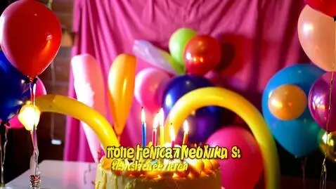 AI Video from prompt: С днем рождения карина !! оставайся такой же вес