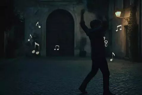 AI Video from prompt: We knocked, we danced,   No need for a sign.   T