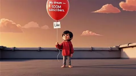 AI Video from prompt: 3D animation, soft lighting, Pixar style.  A sma