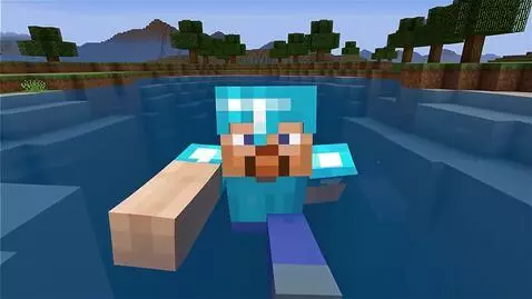 AI Video from prompt: Prompt (English):  “What if… in Minecraft, WATER