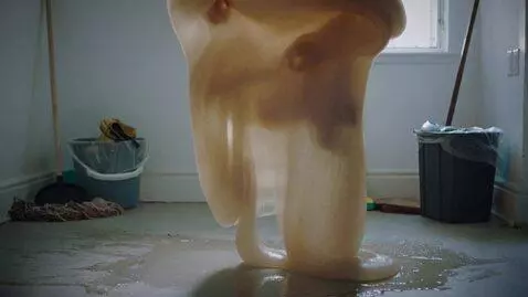 AI Video from prompt: Cleaning room blob's is big, take a ass