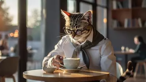 AI Video from prompt: Ultra-detailed 4K cinematic video of a humanoid 