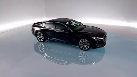 AI Video from prompt: I'll make a video of a sedan rotating 360 degree