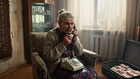 AI Video from prompt: Кинематографичный кадр, интерьер типичной советс