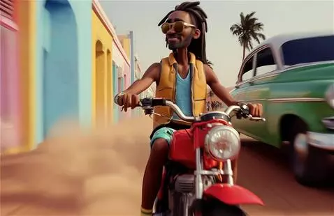 AI Video from prompt: Create a full colour 3d claymation movie from th