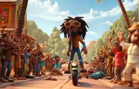 AI Video from prompt: Create a full colour 3d claymation movie from th