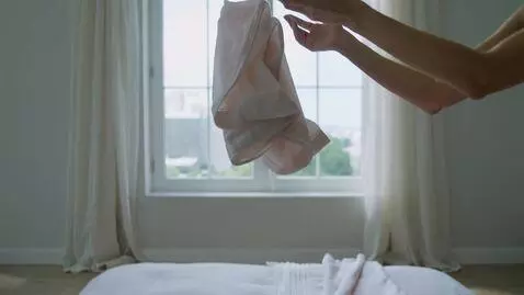 AI Video from prompt: create a video 9:16 Elegant scene in a bright be