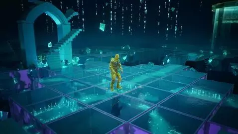 AI Video from prompt: Title: “Arrival at the Fractal Plaza — NeuroCity