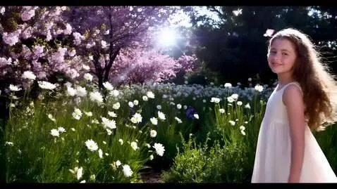 AI Video from prompt: butiful girl