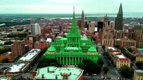 AI Video from prompt: Emerald city of Oz