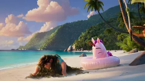 AI Video from prompt: Animated comedy short in vertical 9:16 format, v